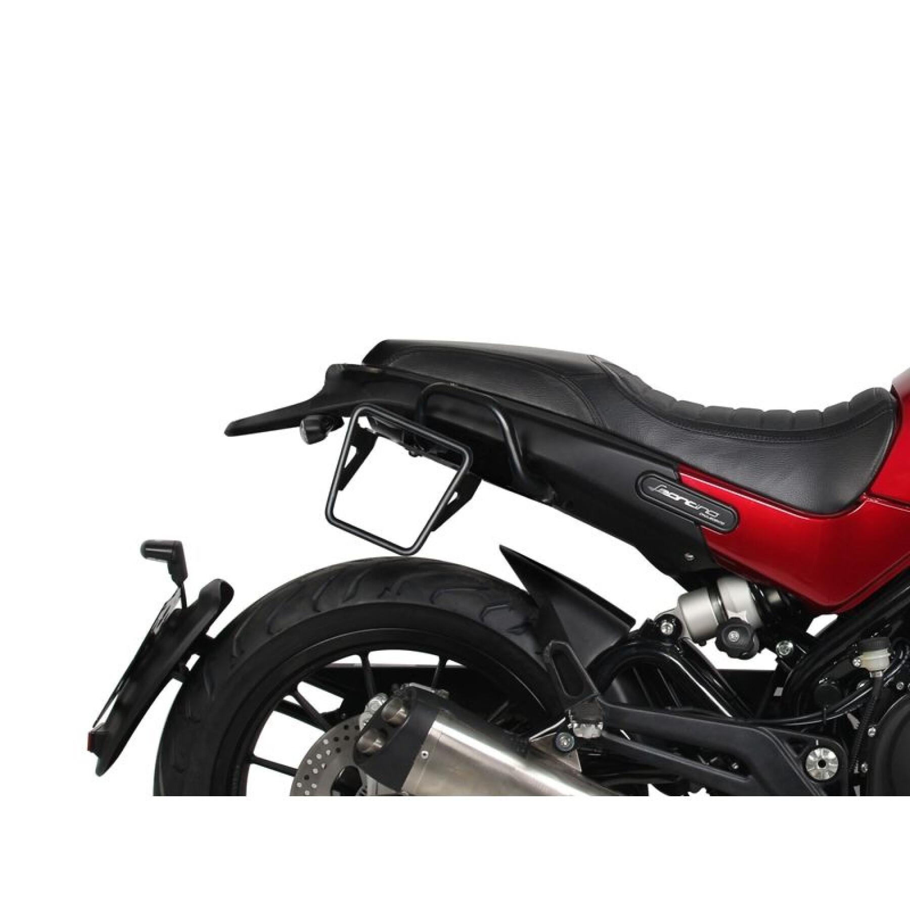 Portabolsas lateral moto Shad SR Séries Café Racer Benelli Leoncino 502I (17 a 21)