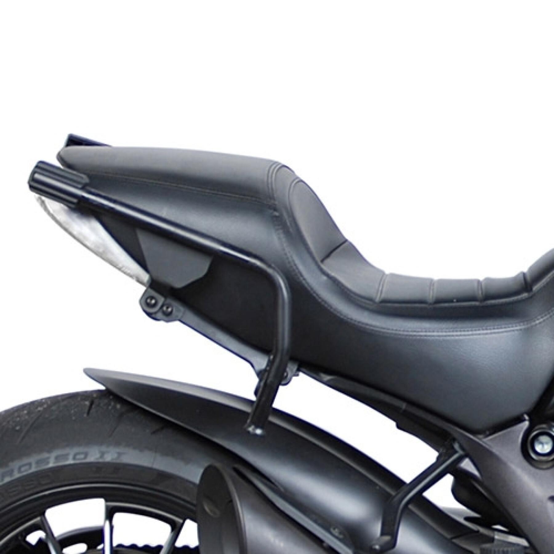 Soporte maleta lateral moto Shad 3P System Ducati 1200 Diavel (12 TO 18)