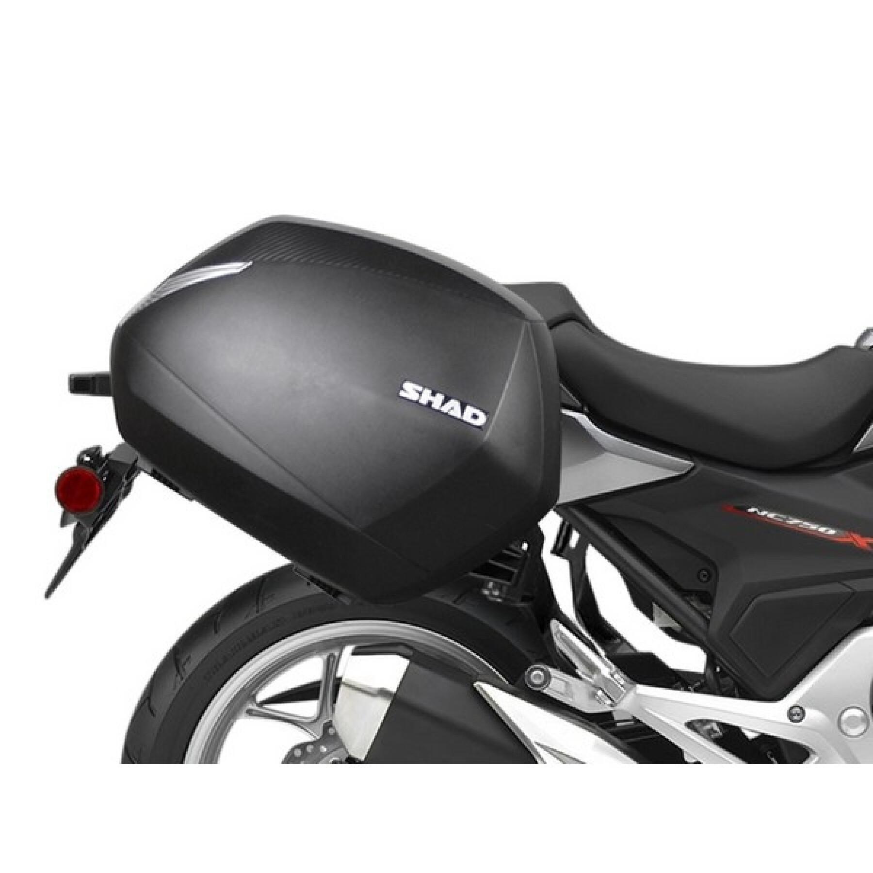 Soporte maleta lateral moto Shad 3P System Honda Nc 750 X/S (16 TO 21)