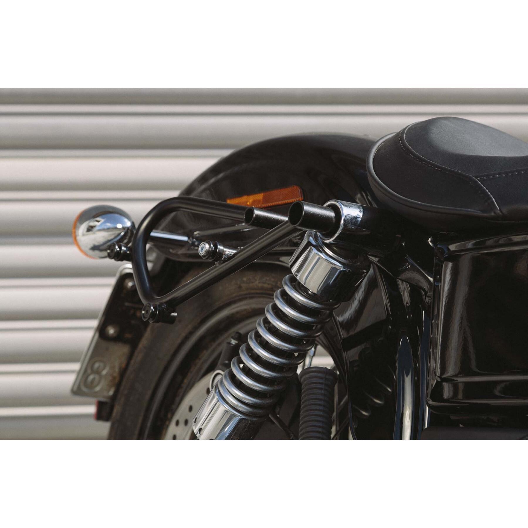 Portabolsas lateral de moto slc SW-Motech Harley Dyna modèles (09-17).