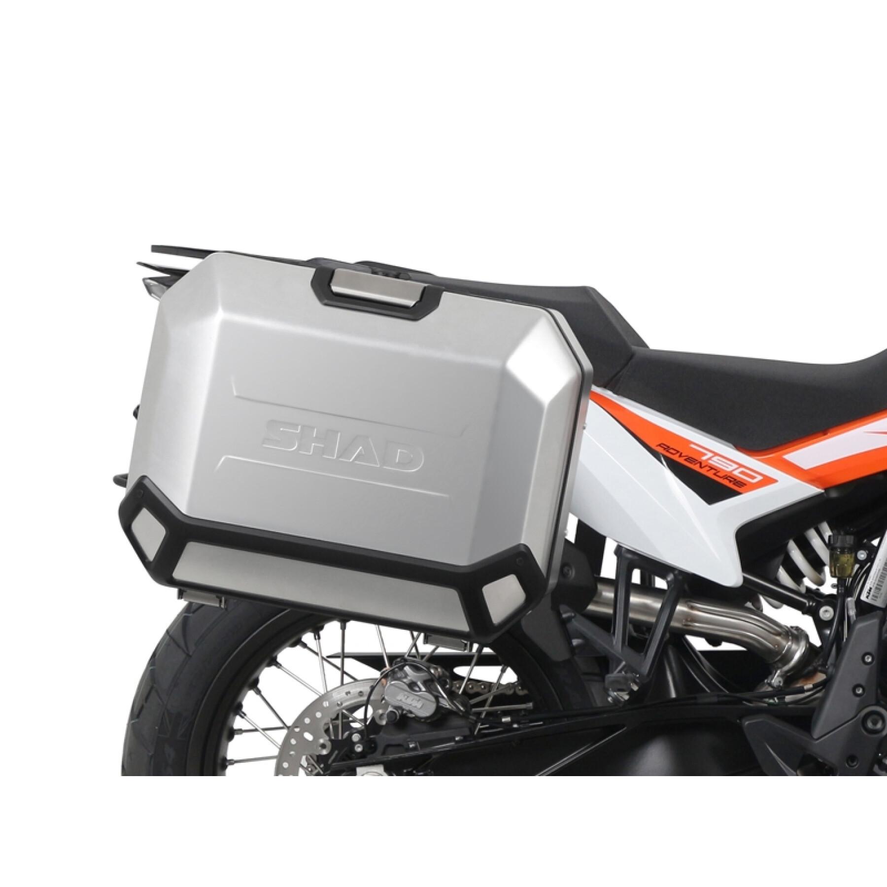 Soporte de la maleta lateral de la moto Shad 4P System Ktm 790 Adventure 2019-2020