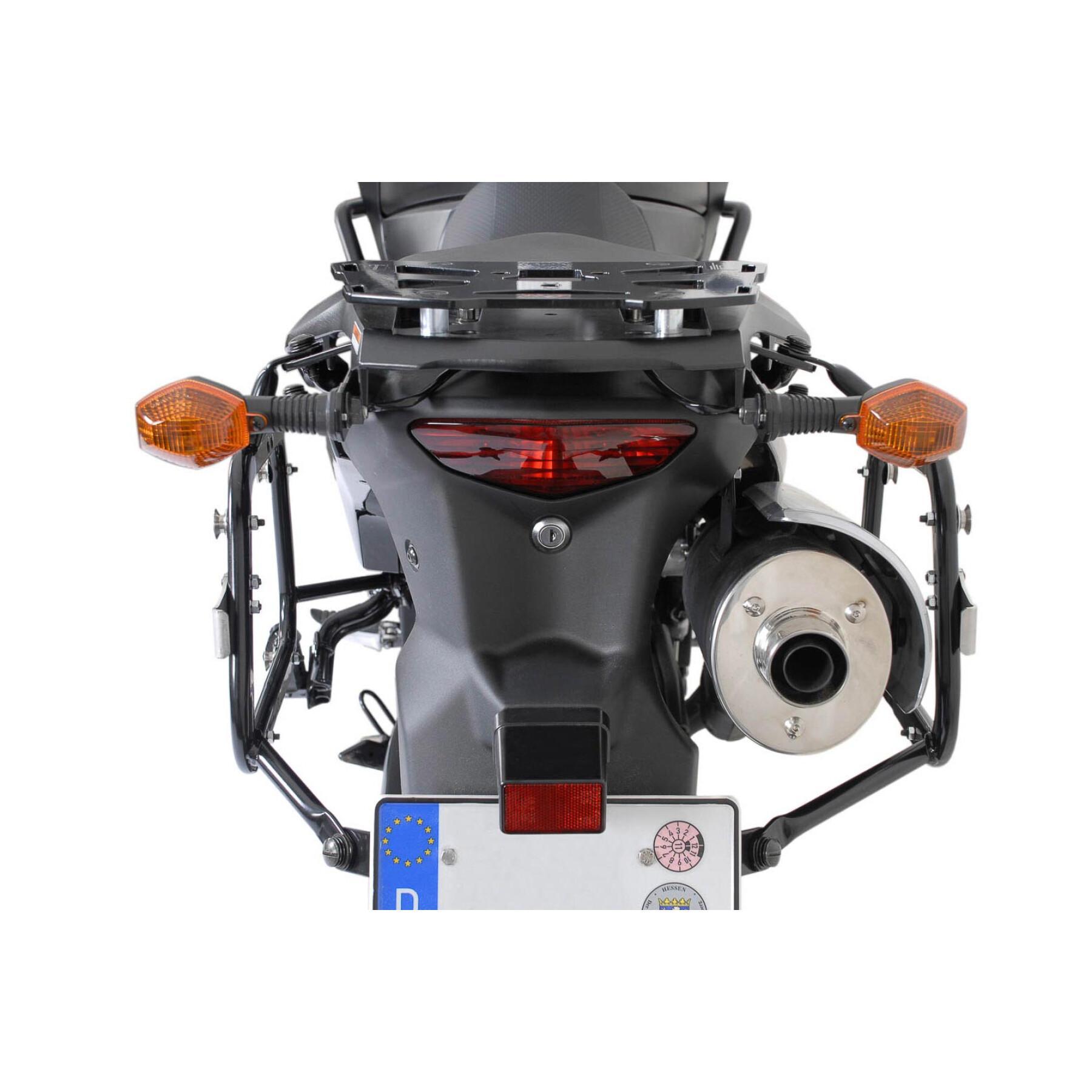 Soporte de la maleta lateral de la moto Sw-Motech Evo. Suzuki Dl 650 V-Strom (04-10)