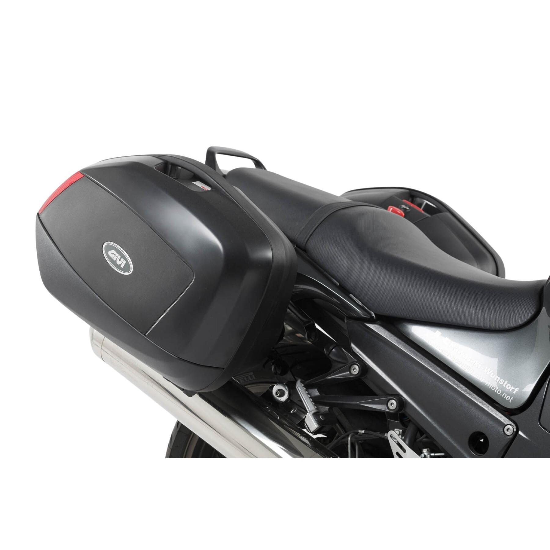 Soporte de la maleta lateral de la moto Sw-Motech Evo Kawasaki Zzr 1400 (06-10)
