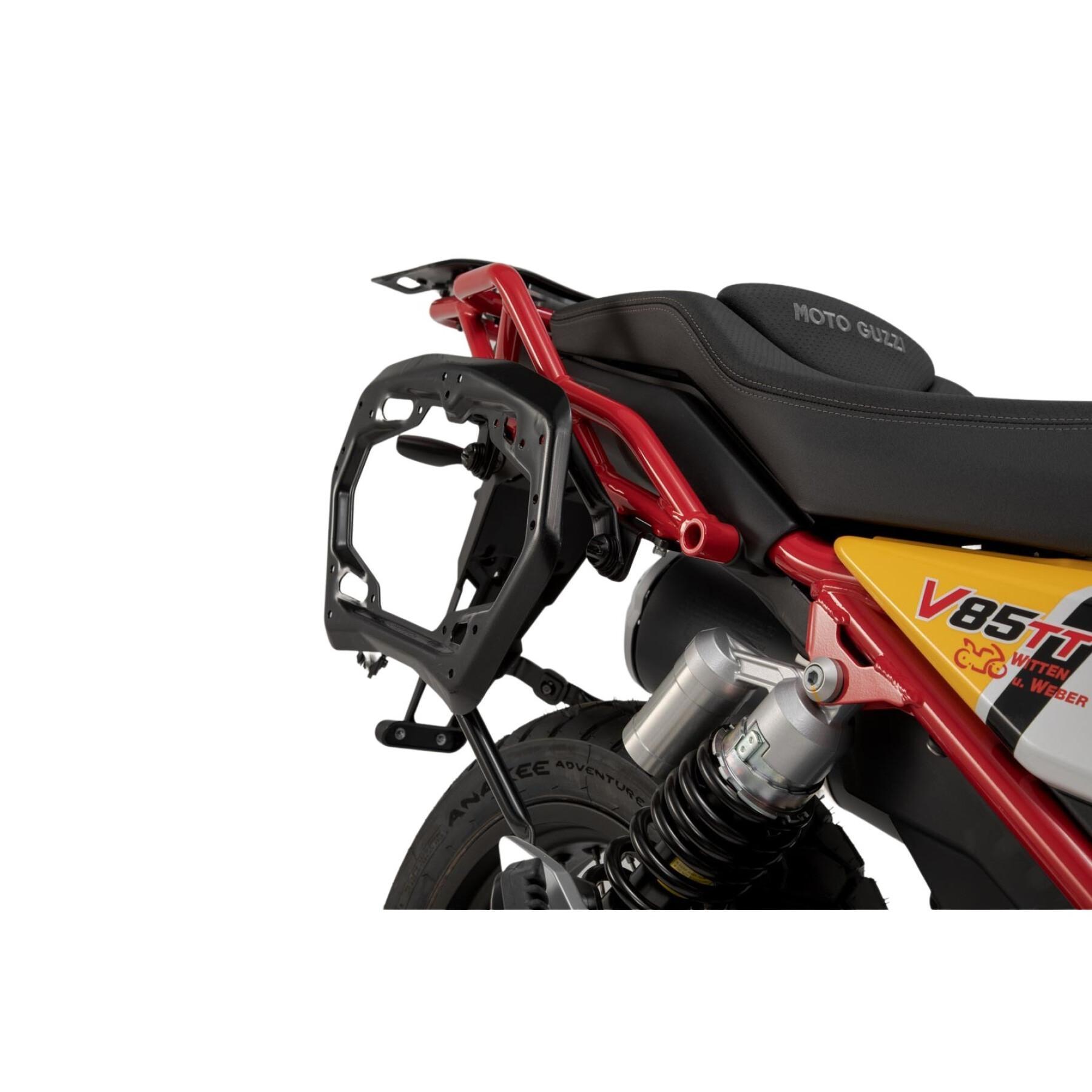 Soporte de la maleta lateral de la moto Sw-Motech Pro. Moto Guzzi V85 Tt (19-)