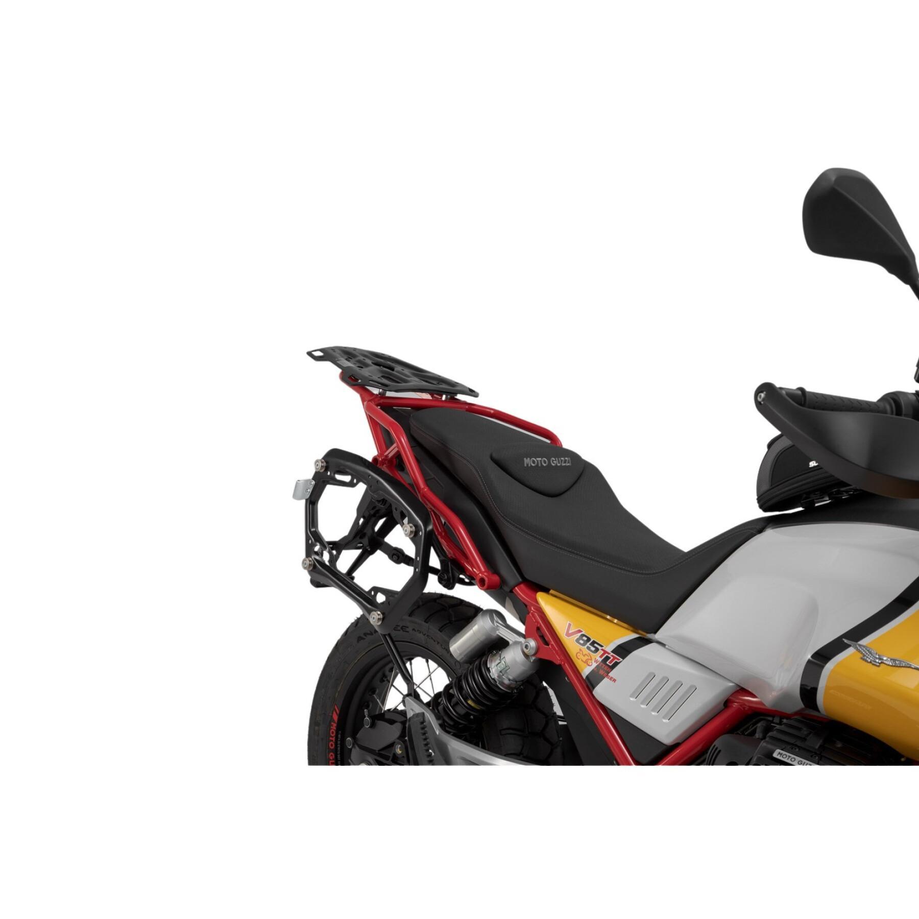 Soporte de la maleta lateral de la moto Sw-Motech Pro. Moto Guzzi V85 Tt (19-)