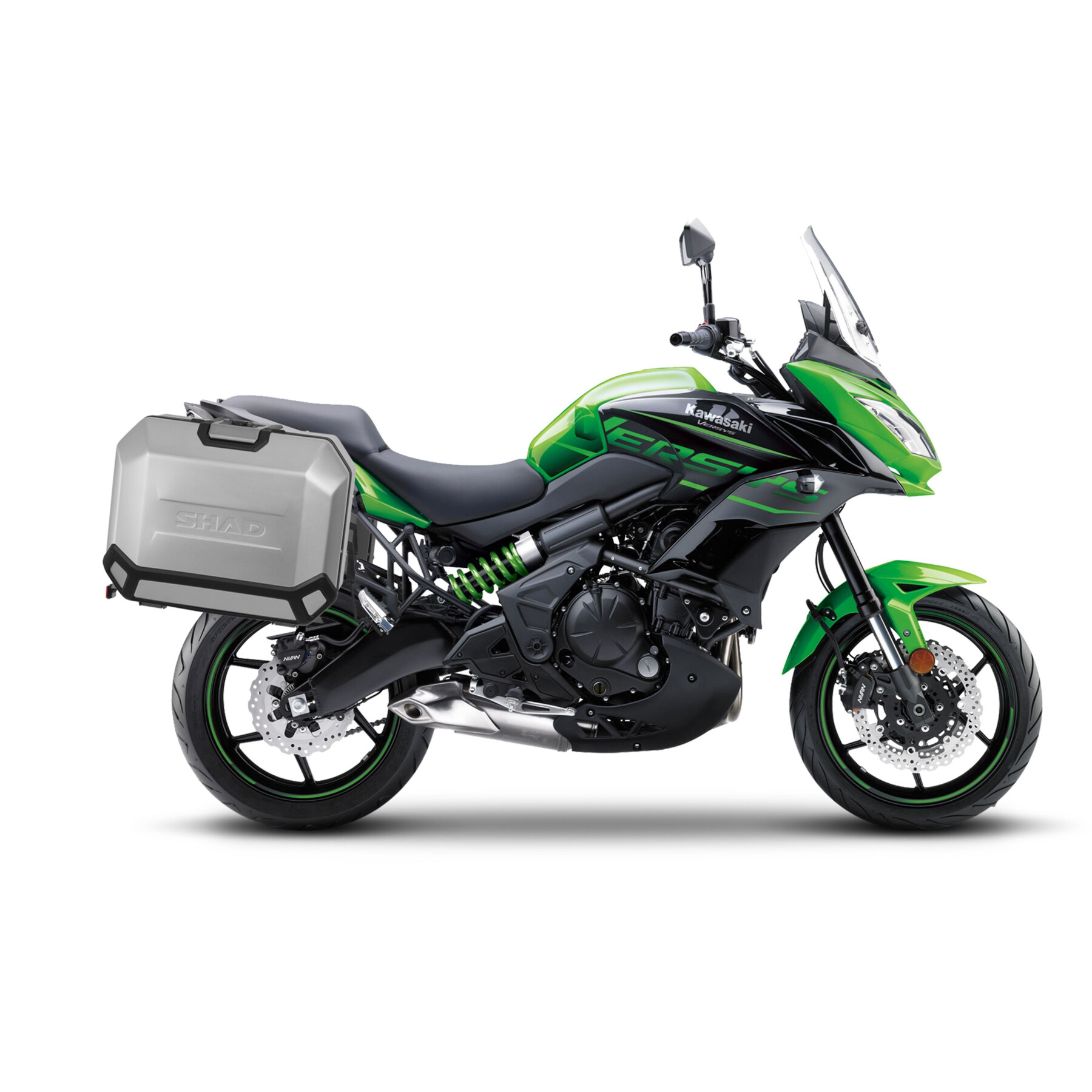 Kit de fijación de la maleta lateral de la moto Shad 4P Kawasaki Versys 650 '15-22