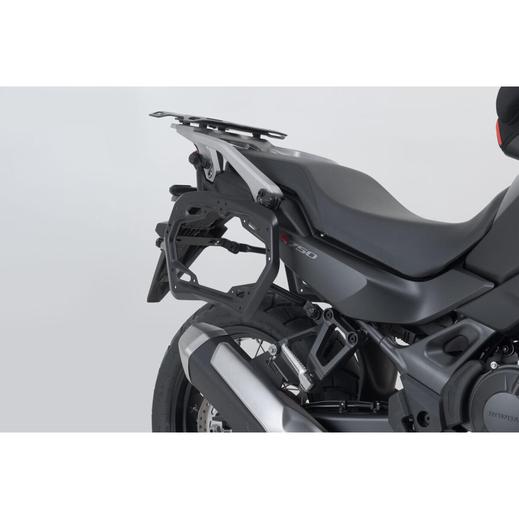 Kit de maletas laterales de aluminio para moto SW-Motech Trax ADV Honda XL750 Transalp (22-)