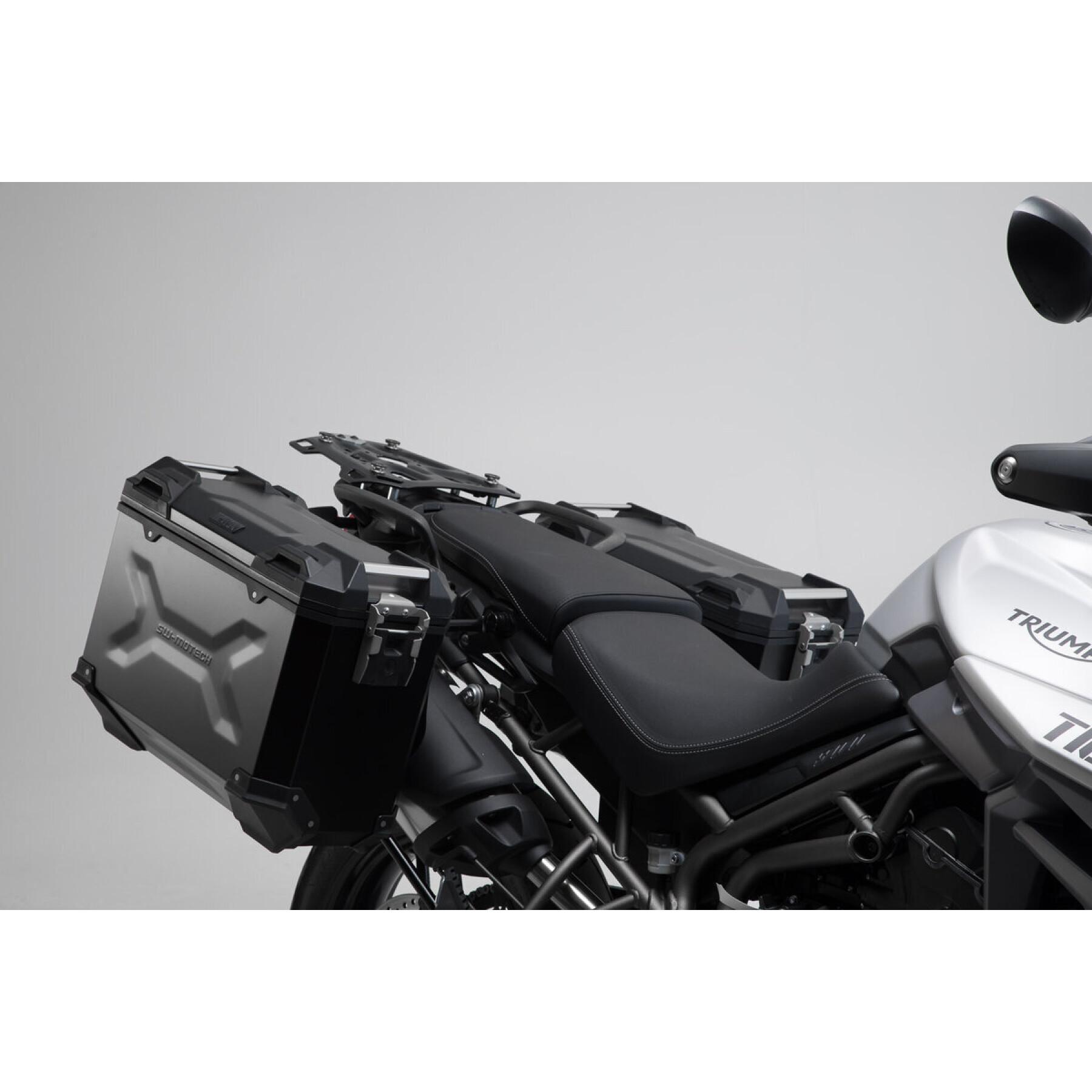 Sistema de maletas laterales rígidas para moto SW-Motech DUSC Triumph Tiger 800 (10-)