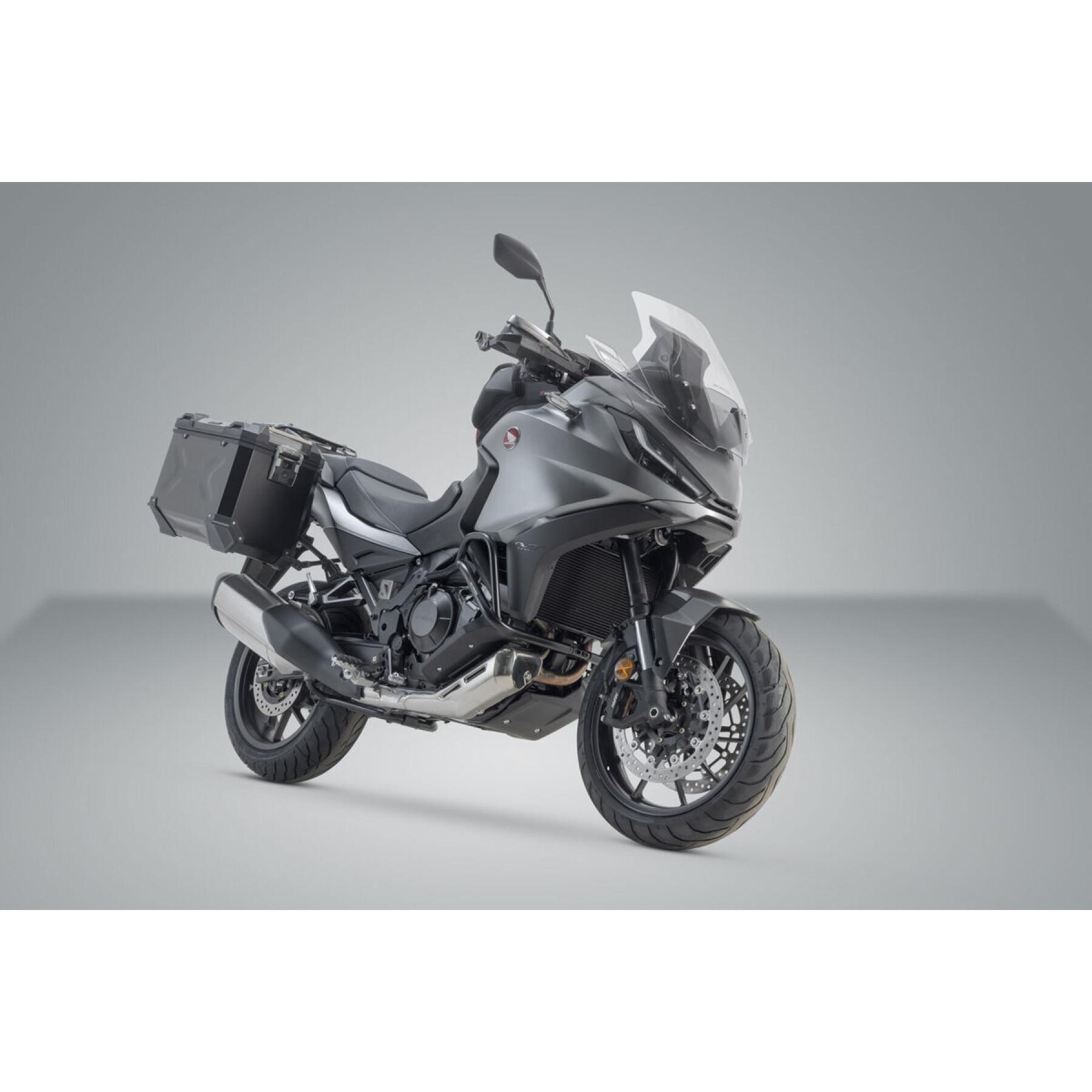 Kit de maletas laterales de aluminio para moto SW-Motech Trax ADV Honda NT1100 (21-)