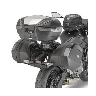 Soporte de la maleta lateral de la moto Givi Monokey Side Kawasaki Z 650 (17 À 20)