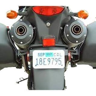 Soporte de la maleta lateral de la moto Givi Monokey Side Kawasaki Klv 1000 (04 À 10)