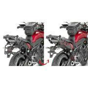 Soporte de maletas laterales para motos rápidas Givi Monokey Yamaha Mt-09 Tracer (15 À 17)
