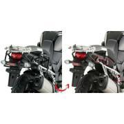 Soporte de maletas laterales para motos rápidas Givi Monokey Suzuki Dl 1000 V-Strom (14 À 16)