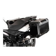 Soporte de la maleta lateral de la moto Sw-Motech Evo. Suzuki Dl 650 (11-16)